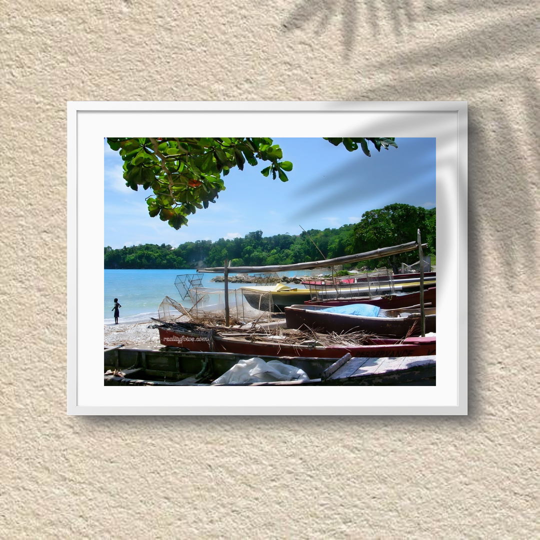 Resting Vessels by the Shore