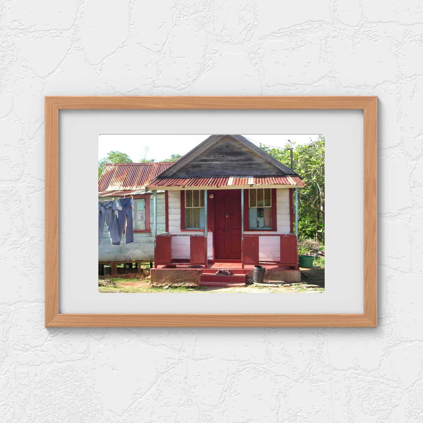 Framed Zinc Roof Verandah Country House