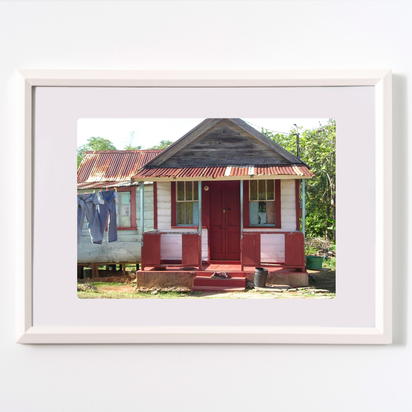 Framed Zinc Roof Verandah Country House