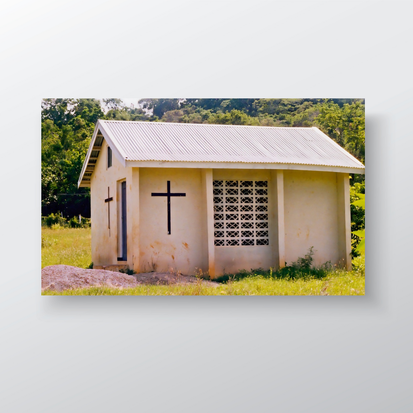 House of Worship - Small Church in Rural Jamaica