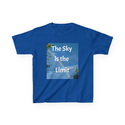 The Sky is the Limit - Kids Heavy Cotton T-Shirt