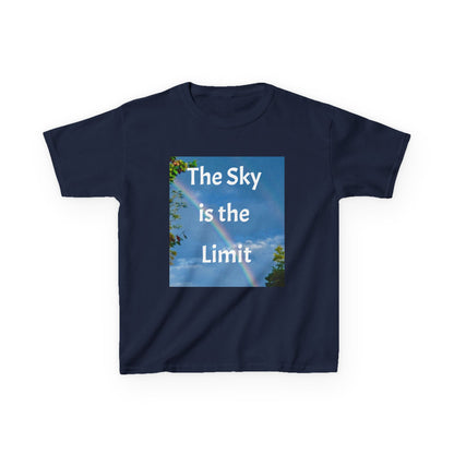 The Sky is the Limit - Kids Heavy Cotton T-Shirt