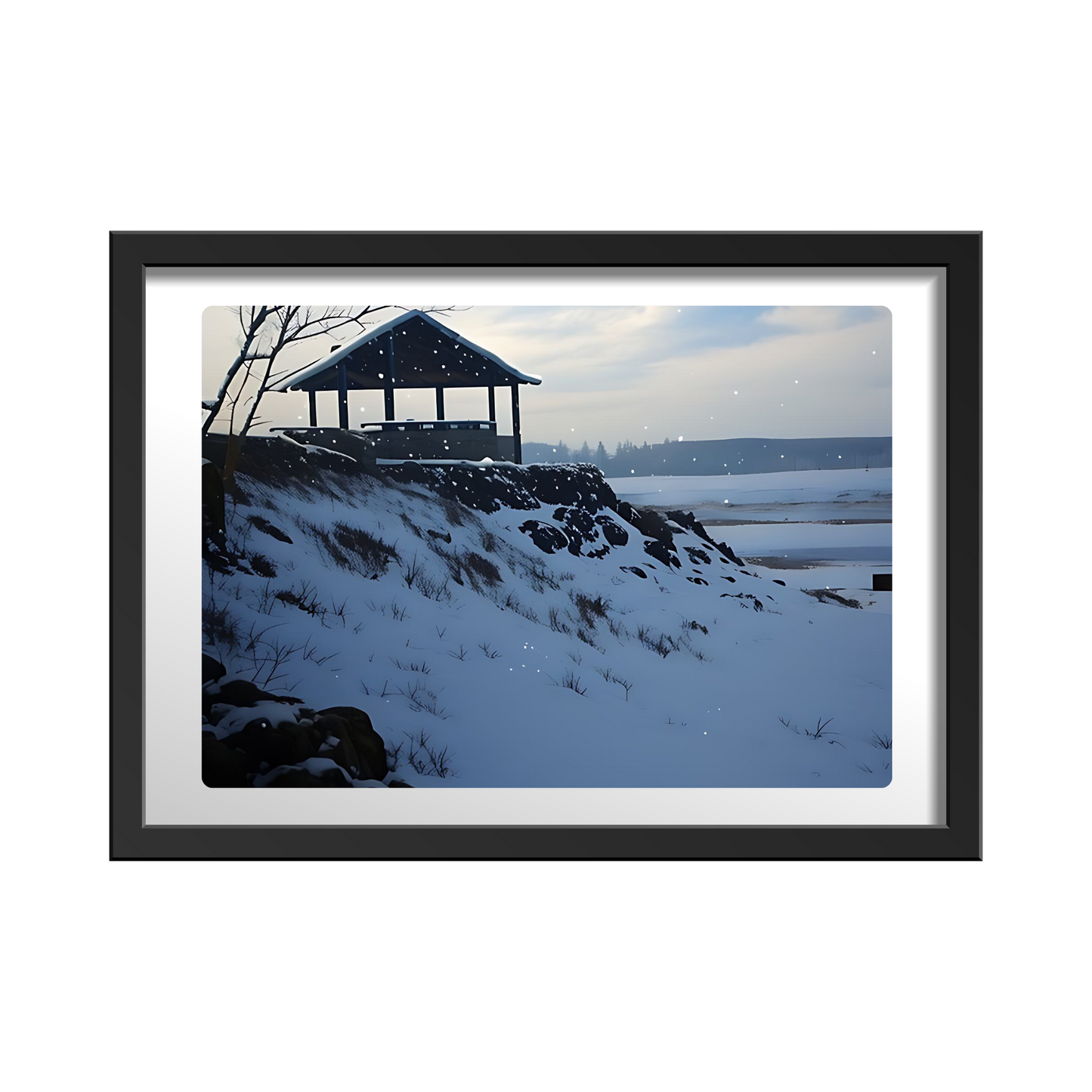 La Neige - Jamaica Beach - Water Rushing Against the Rocks