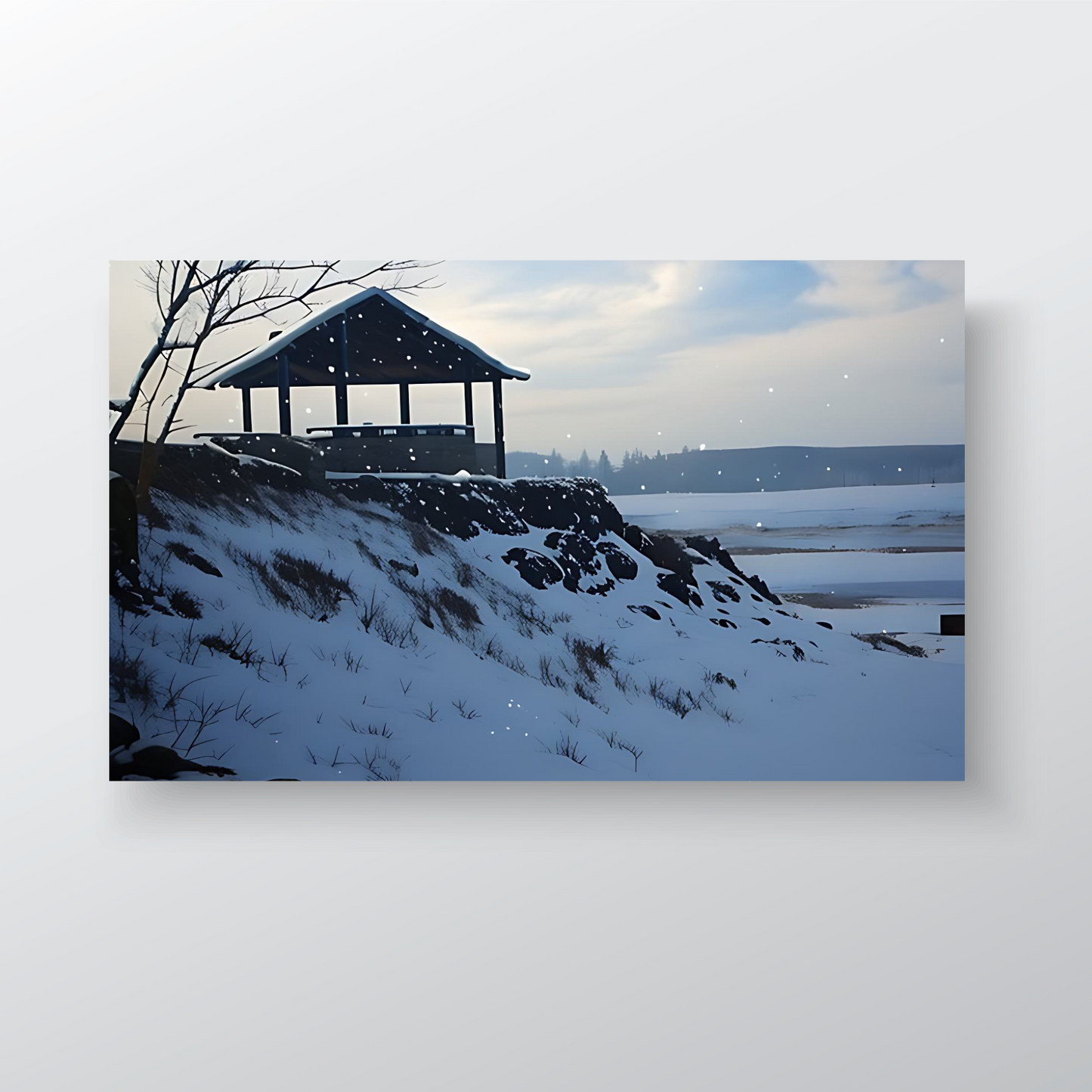 La Neige - Jamaica Beach - Water Rushing Against the Rocks